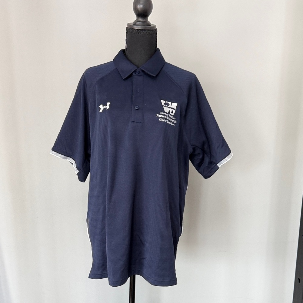 Under Armour Dark Blue Polo Shirt
